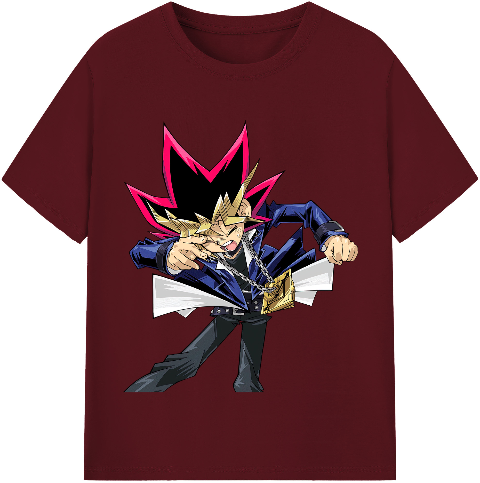 （画像用） 遊☆戯☆王 Yu-Gi-Oh! 綿100％半袖Tシャツ（フロントプリント）